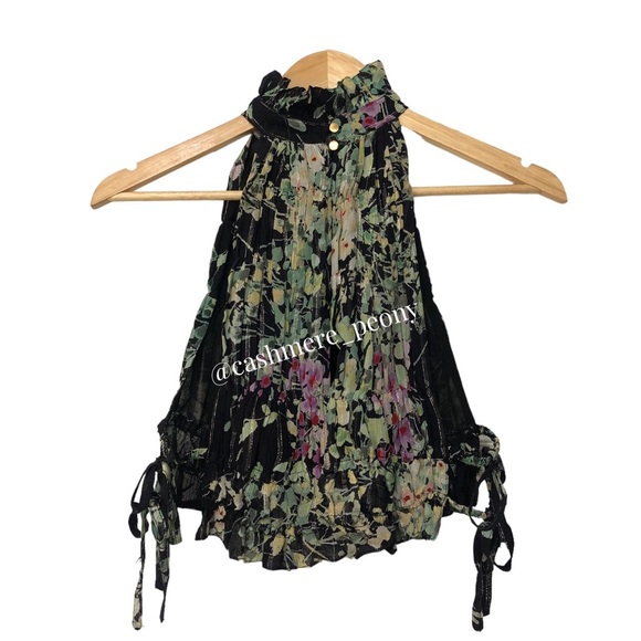 Sabina Musayev Pleated Halterneck Top Small - Picture 12 of 16